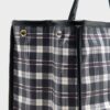Hecky checked tote bag (262 / W / CHECK A)