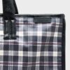 Hecky checked tote bag (262 / W / CHECK A)