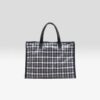 Hecky checked tote bag (262 / W / CHECK A)