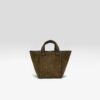 BW26281820M1036-039_1.jpg Kub mini suede-leather bag (262 / W / ARMY)