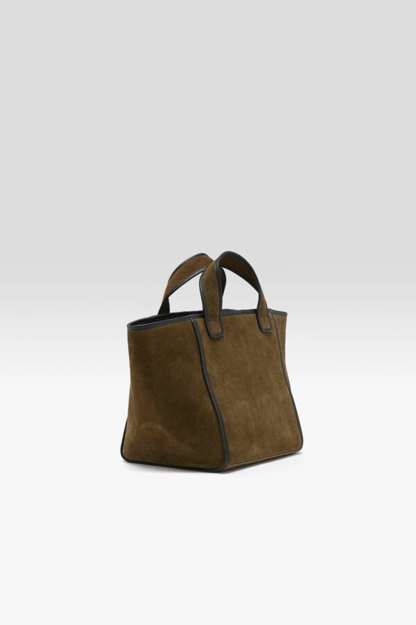 BW26281820M1036-039_17091339999_2b26eb0b-e297-467c-982e-6aaa98ba211f.jpg Kub mini suede-leather bag (262 / W / ARMY)