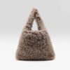 Helbi faux-fur handbag (262 / W / DUST)